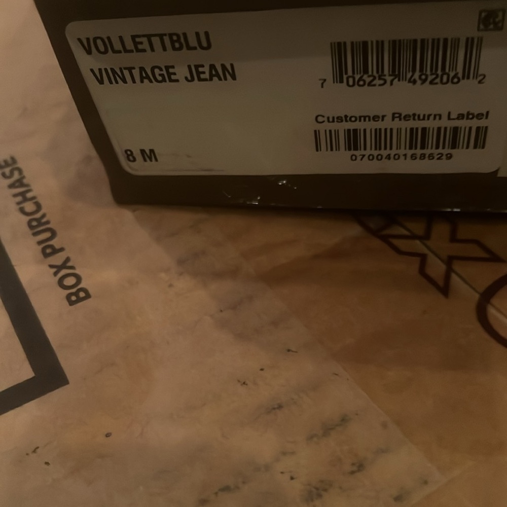 Gianni Bernini Memory Foam Pumps in Violetta Blue Vintage Jean Sz 8 NEW - Picture 17 of 17